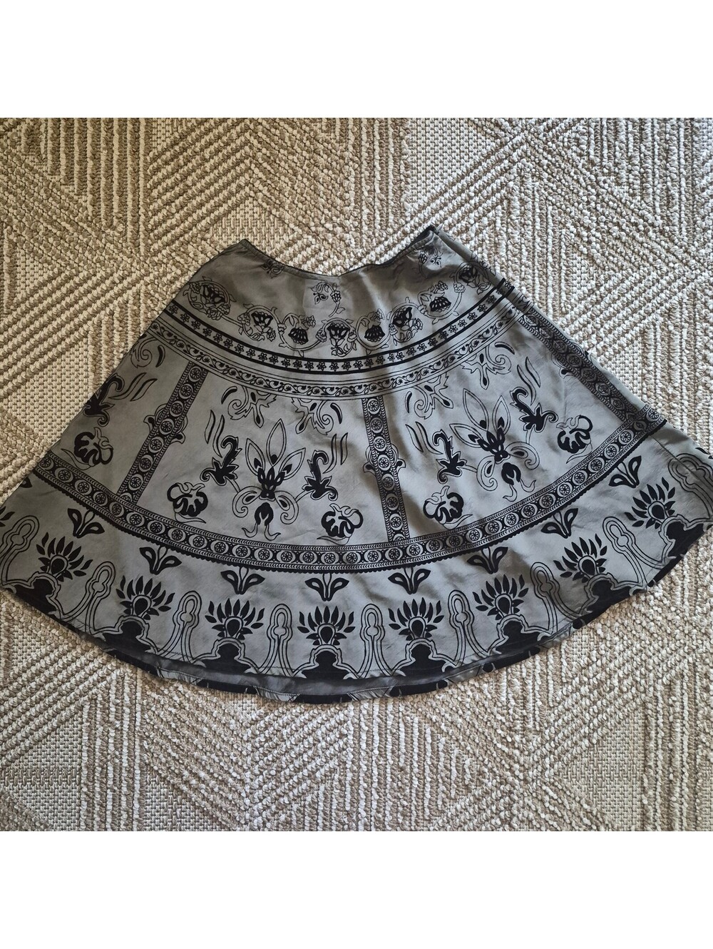 Vintage 90s Dressbarn Whimsigoth Witchy Dark Romantic Boho Skirt S